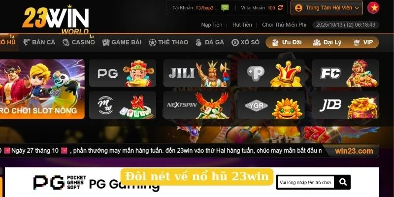 Đôi nét về nổ hũ 23win