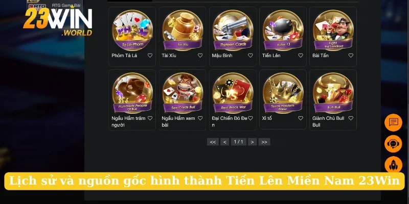 Lịch sử và nguồn gốc hình thành Tiến Lên Miền Nam 23Win