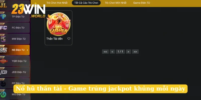 Nổ Hũ Thần Tài - Game Trúng Jackpot Khủng Mỗi Ngày